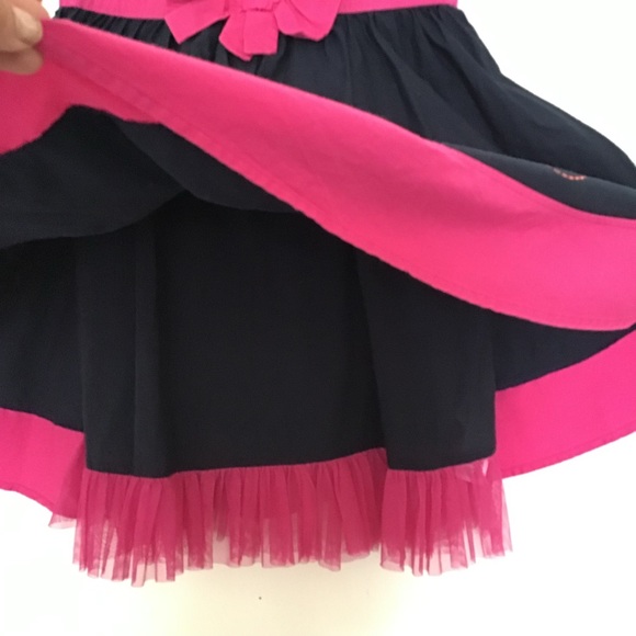 LadyBird Poofy Girl’s People Printed Dress SZ 6-7Y - Picture 3 of 8